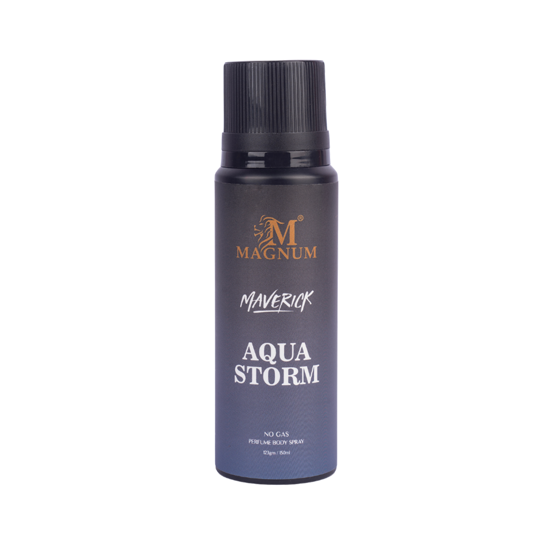 Magnum Maverick Aqua Storm No Gas Deodorant