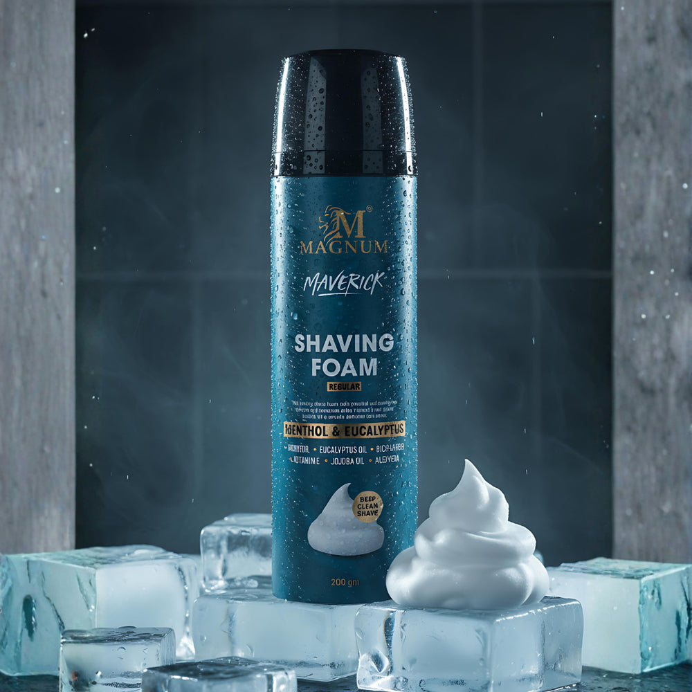 Magnum Maverick Menthol & Eucalyptus Shave Foam