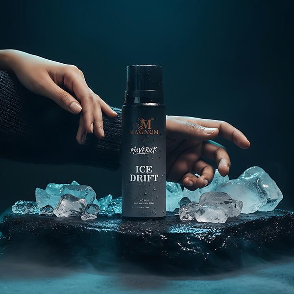 Magnum Maverick Ice Drift No Gas Deodorant
