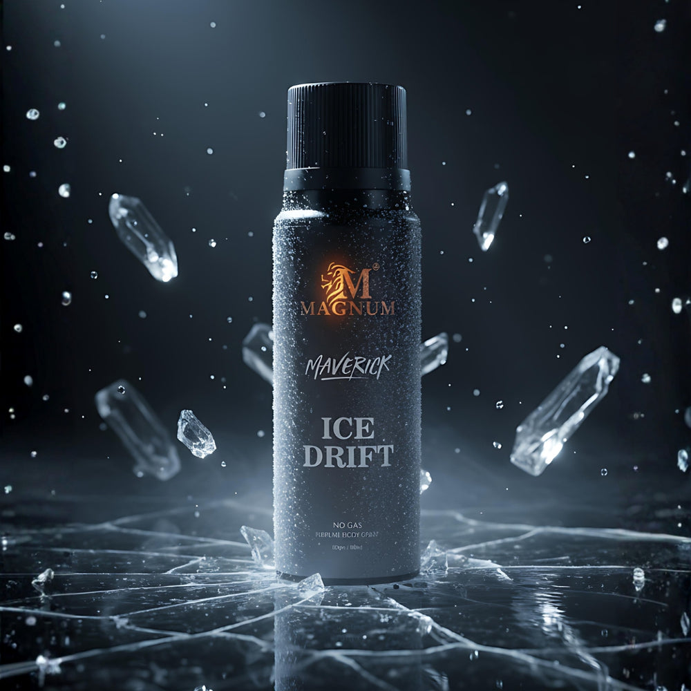 Magnum Maverick Ice Drift No Gas Deodorant