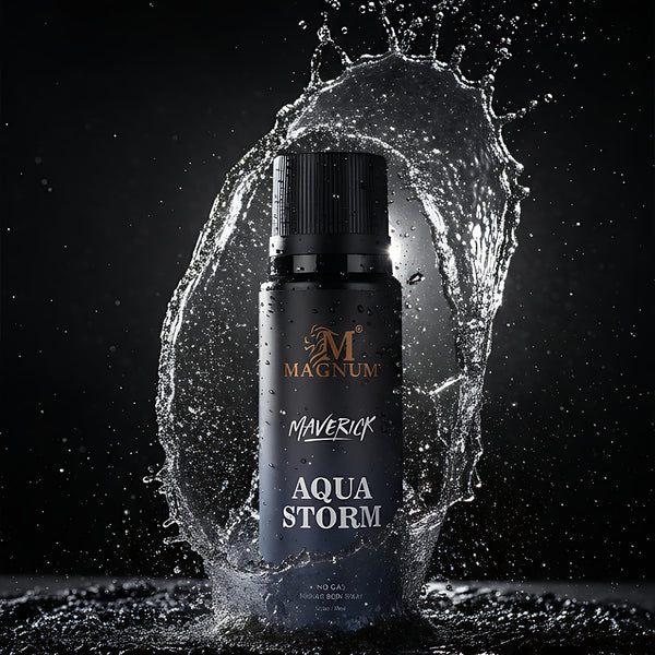 Magnum Maverick Aqua Storm No Gas Deodorant