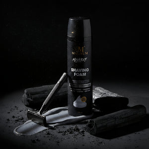 Magnum Maverick Activated Charcoal Shave Foam