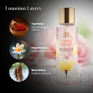 Magnum Lady’s Secret Roselle Body Mist