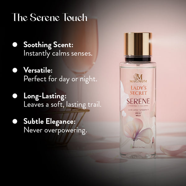 Magnum Lady’s Secret Serene Body Mist