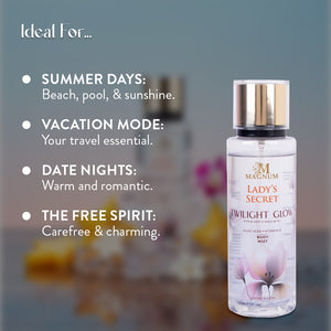 Magnum Lady’s Secret Twighlisht Glow Body Mist