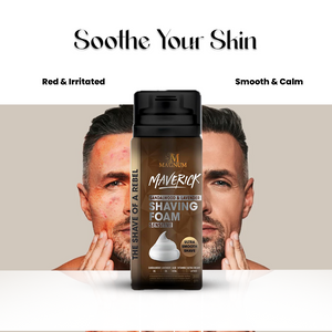 Magnum Maverick Sandalwood & Lavender Shave Foam