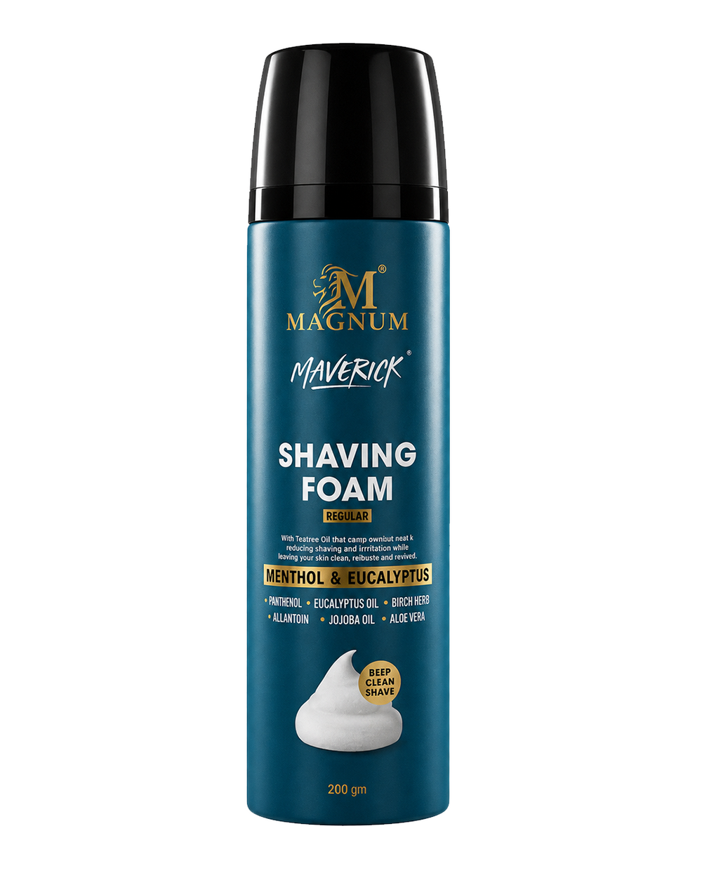 Magnum Maverick Menthol & Eucalyptus Shave Foam