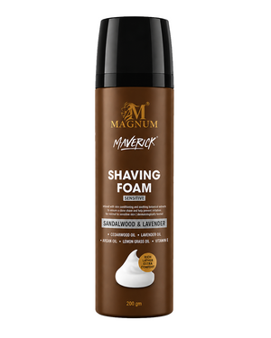 Magnum Maverick Sandalwood & Lavender Shave Foam