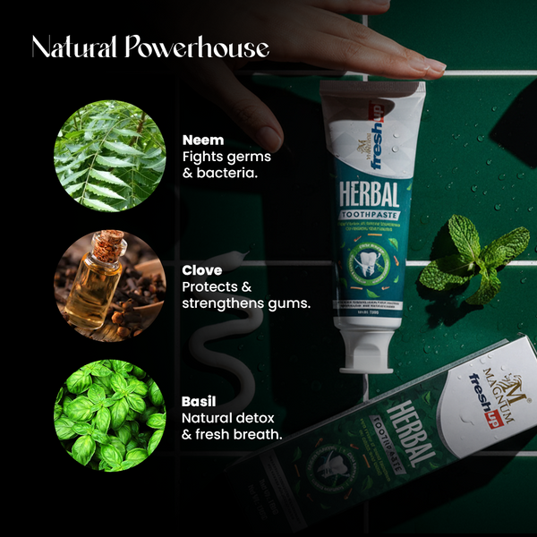 Magnum Fresh Up Herbal Toothpaste