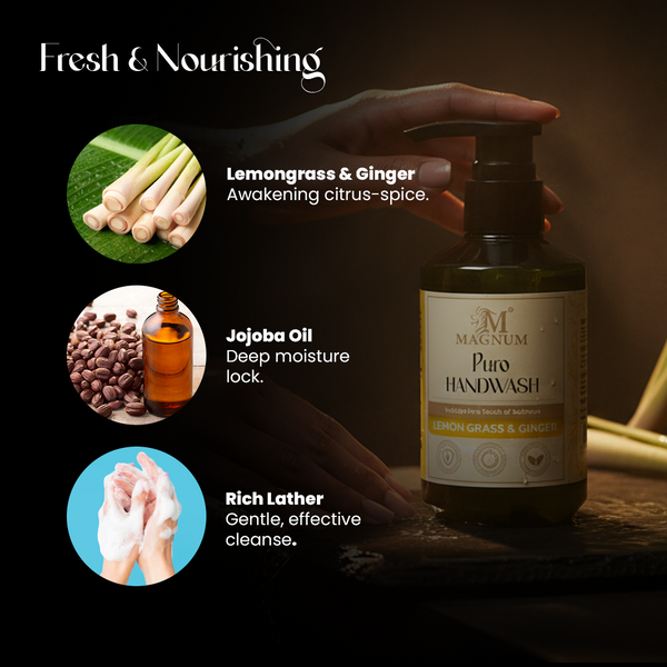 Magnum Puro Lemon Grass Hand Wash