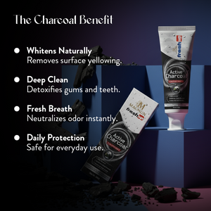 Magnum Fresh Up Charcoal Toothpaste