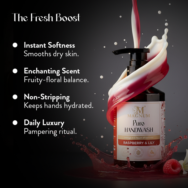 Magnum Puro Raspberry & Lily Hand Wash