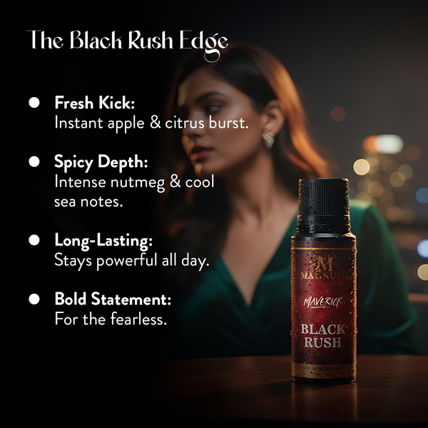 Magnum Maverick Black Rush Deodorant