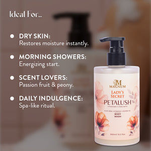 Magnum Lady’s Secret Petalush Body Wash