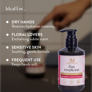 Magnum Puro Japanese Cherry Blossom Hand Wash