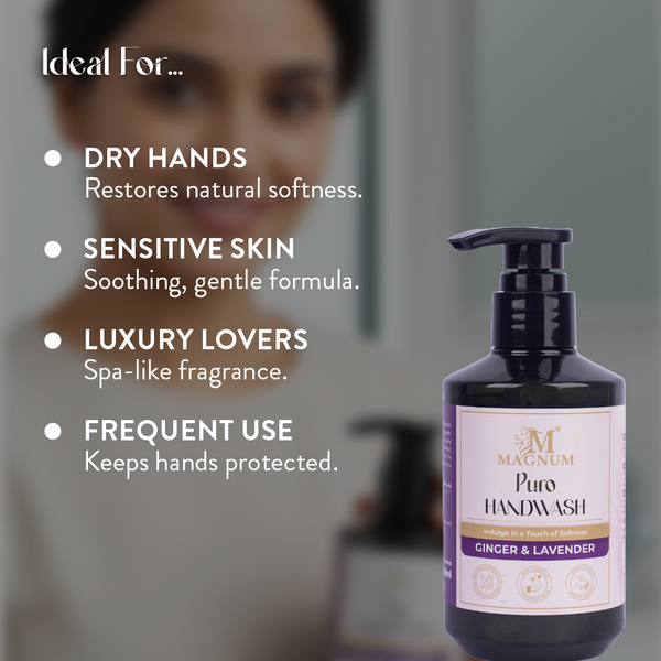Magnum Ginger Lavender Dew Hand Wash