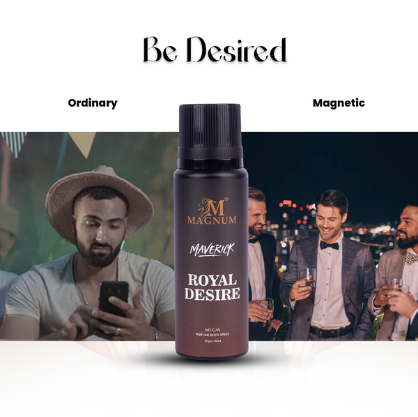 Magnum Maverick Royal Desire No Gas Deodorant